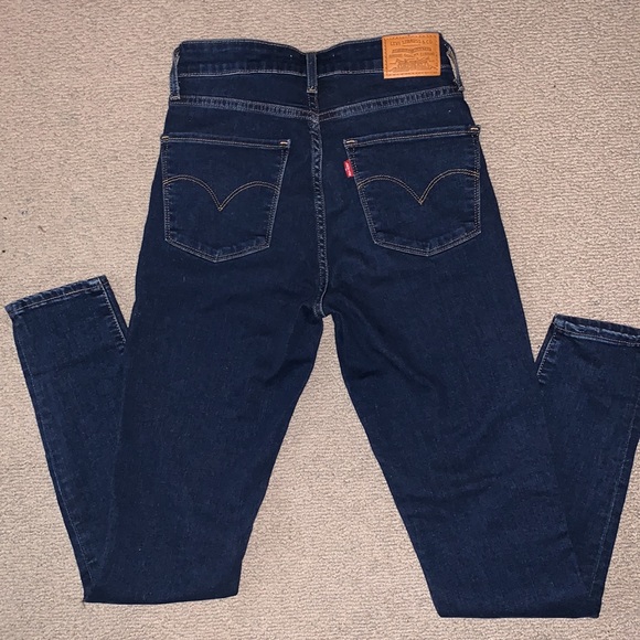 Levi’s Premium 721 High Rise Skinny Jeans. Size 26 - Picture 2 of 7
